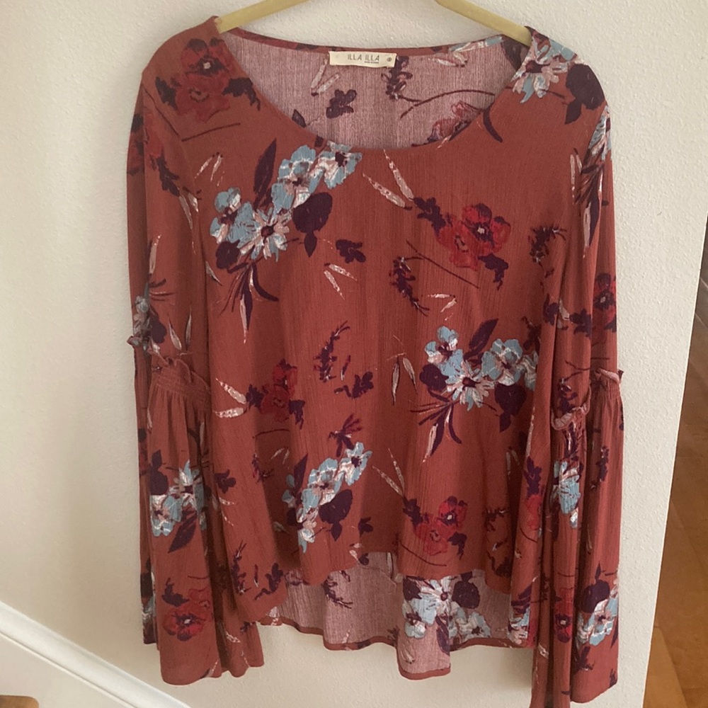 ILLA ILLA | Boho Bell Sleeves Top